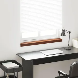 Fensterbank Braunes Holz 60 x 10 x 4,5 cm PVC - Braun
