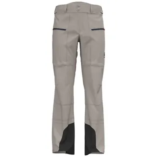 Odlo Winterhose X-Alp 3L Pant (Hardshell, wasserdicht, sehr atmungsaktiv) silbergrau Herren