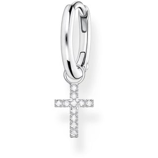 Thomas Sabo Creole Kreuz Zirkonia 925 Sterlingsilber CR709-051-14