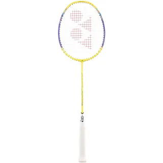 Yonex Badmintonschläger Nanoflare 002 Clear (grifflastig, flexibel) gelb - besaitet -