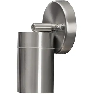 Konstsmide Außenwandleuchte Edelstahl 9 cm x 8 cm x 11 cm 1 x 35 W IP44 Silber