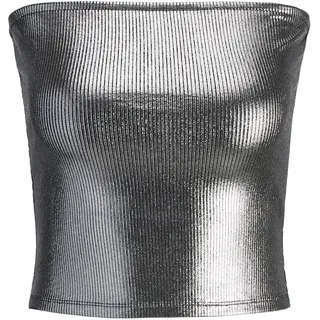 JACK & JONES Jxfiona STR Bandeau Shine Top JRS