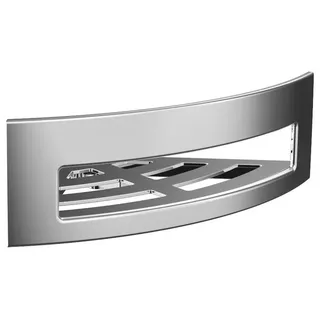 EMCO SYSTEM2 Eckwandkorb, Silber - chrom