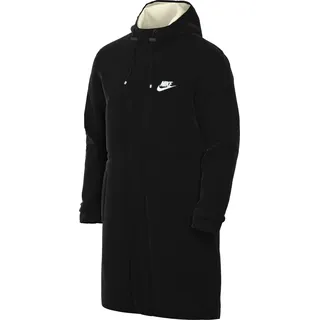 Nike M Nk Club Stadium Parka, Black/White, S