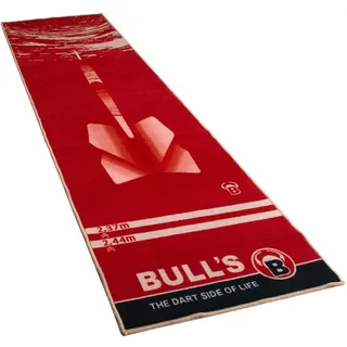 BULL'S Carpet Mat "180" Red Rot Dart Teppich Dart Schutzmatte