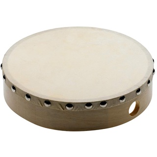 Stagg 14884 Holz vorgestimmte Handtrommel mit vernietetem Fell 20 cm (8 Zoll)