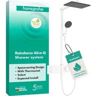 Hansgrohe Raindance Alive Q Duschsystem 210/340 2-jet EcoSmart 24591700