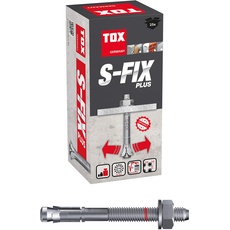 Bild Bolzenanker S-Fix Plus M12 x 100/8+23 mm 25 Stück 04210129 Verzinkt