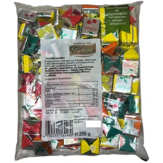 Böhme Fruchtkaramellen Kaubonbons 92 St./ 250,0 g