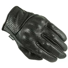 Nazran Diego 2.0 Motorradhandschuhe Herren Sommer Leder Motorrad Handschuhe atmungsaktive Natürliches Weiches Rindsleder L