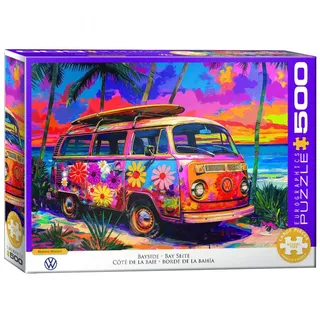 Eurographics Puzzle VW Bayside, Bulli - Shawna Steward, 500 Teile, 6500-5992