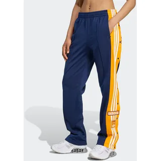 adidas Sporthose ADIDAS ORIGINALS "ADIBREAK PANT", Damen, Gr. S, N-Gr, nindig, creor n, gr, Obermaterial: 100% Polyester, Hosen Sporthose, Knopfhose, Knopfleiste am Bein