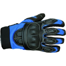 Nerve Sporty Handschuhe, Schwarz/Blau, 9