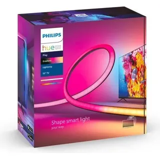 Philips Hue Gradient LED Streifen für PC, Immersives Licht, Kompatibel mit Hue Sync Box - Bunt
