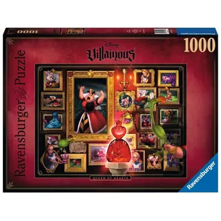 Ravensburger 15026 Puzzle: Villainous:Queen of Hearts (1000 Teile)