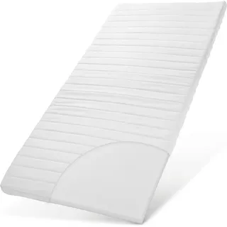 eloneo Bestschlaf Matratzenauflage 90 x 200 cm weiß
