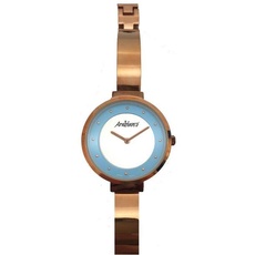 Arabians Damen Analog Quarz Uhr mit Edelstahl Armband DBA2208GB