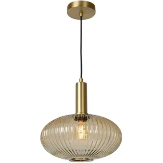 LUCIDE Maloto 1-flg. Ø 30 cm kugelförmig amber