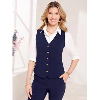 Classic Basics Kurzweste, blau