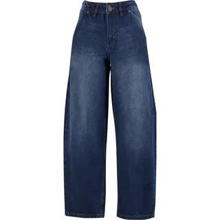 URBAN CLASSICS Tapered Baggy Jeans New Dark Blue Washed 27