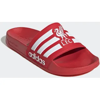 Badesandale ADIDAS SPORTSWEAR "ADILETTE SHOWER FC LIVERPOOL BADESCHLAPPEN", Damen, Gr. 40,5, weiß (supplier colour, ftwr weiß, supplier colour), Synthetik, Schuhe Badesandale, Badelatschen, Topseller