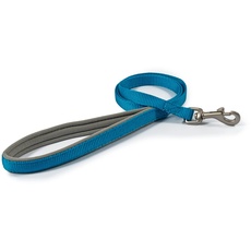 Ancol Viva Hundeleine, gepolstert, 100 x 1,2 cm, Blau