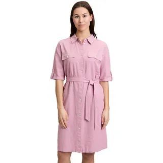 Cartoon Freizeitkleid mit Gürtel in Lilas | Gr.: 38