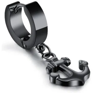 FIRETTI Creole Anker schwarz 13mm