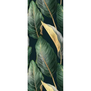 Schulte Duschrückwand DecoDesign Softtouch Tropenblätter Gold 255 cm x 100 cm
