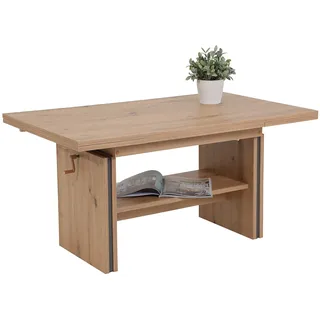 Hela Funktionascouchtisch Jens Braun Eiche 165 x 67 x 66 cm