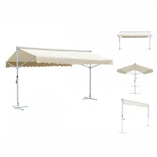 vidaXL Freistehende Markise 600 x 300 cm creme