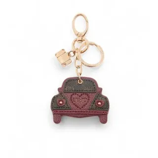 Liu Jo für Damen. AF5210-E0538 Schlüsselanhänger mit kastanienbraunem Auto (OSFA), Lässig, Polyester