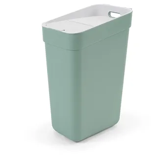 Curver Recycling-Mülleimer 30 l Grün/Hellgrau