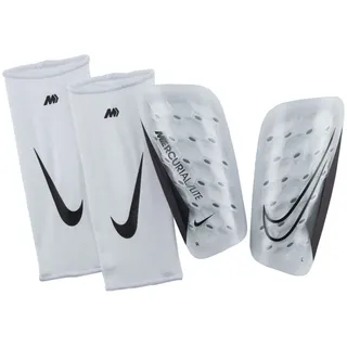 Nike Mercurial Lite Schienbeinschoner White/White/Black XL
