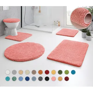KLEINE WOLKE Badteppich Rosa Ø 100 cm