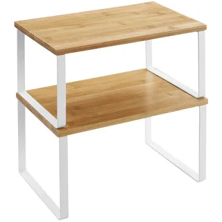 Hansiro Gewürzregal Beijing 2Er-Set , Naturmaterialen , 20x16x30 cm , Küchen, Küchenmöbel