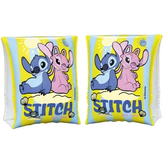 Bestway Schwimmflügel Disney Lilo & Stitch, 3-6 Jahre – Aufblasbare Schwimmhilfe für Kinder 19-30 kg, 2 Kammern, für Pool & Strand