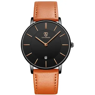 BEN NEVIS Herren-Armbanduhr Analog Quarzuhr mit Lederarmband Klassisch | Klassische Mode Uhr mit Datumsanzeiger, wasserdichtem Design und Leder Armband für Herren