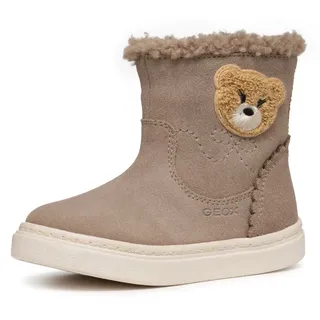 GEOX Baby-Mädchen B NASHIK Girl A Ankle Boot, DK BEIGE, 22 EU