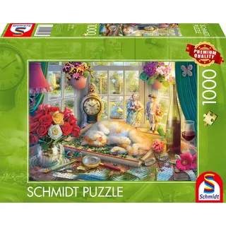 Schmidt Spiele Puzzlezeit mit Katze (59789)