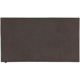 Cawoe Badteppich 1007 Loop 397 , Braun , Textil , Uni , rechteckig , 60x100 cm , Oeko-Tex® Standard 100 , für Fußbodenheizung geeignet , Heimtextilien, Badtextilien, Badematten
