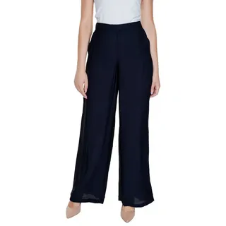 Vero Moda Damen »VMJOSIE HW Wide Pant WVN GA NOOS«, Hose, Black, Small