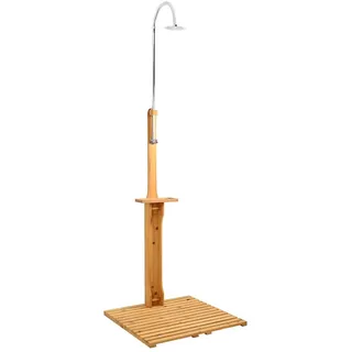 vidaXL Gartendusche Braun 81,00 m