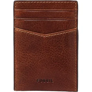 Fossil Andrew Herren Kartenetui Geldklammer braun