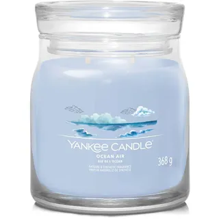 Yankee Candle Ocean Air Duftkerze 368 g blau