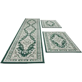 OTTO home Bettumrandung »Oriental, Made in Belgium« Höhe 7 mm 1 Stk. tlg. Läufer-Set, Kurzflor, Orient-Optik, mit Bordüre, pflegeleicht, elegant,