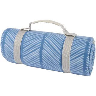 Butlers Picknickdecke Get Together , Blau , Textil, Kunststoff , 200x200 cm , Heimtextilien, Wohntextilien, Decken