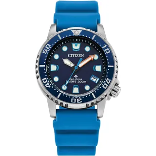 Citizen Promaster Eco-Drive Diver Blau Edelstahl 36,5 mm EO2028-06L