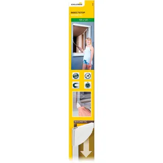 Schellenberg Insektenschutz Fenster 120 x 120 cm Schwarz
