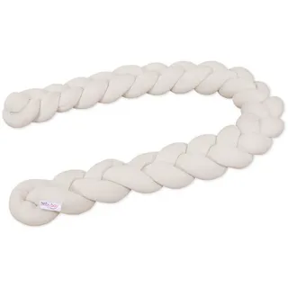 Babybay Nestchenschlange , Creme , Textil , Füllung: Polyester,Polyester , 9x9x180 cm , schadstoffgeprüft , Schlafen, Babybettausstattung, Babynestchen & Nestchenschlangen, Nestchenschlange